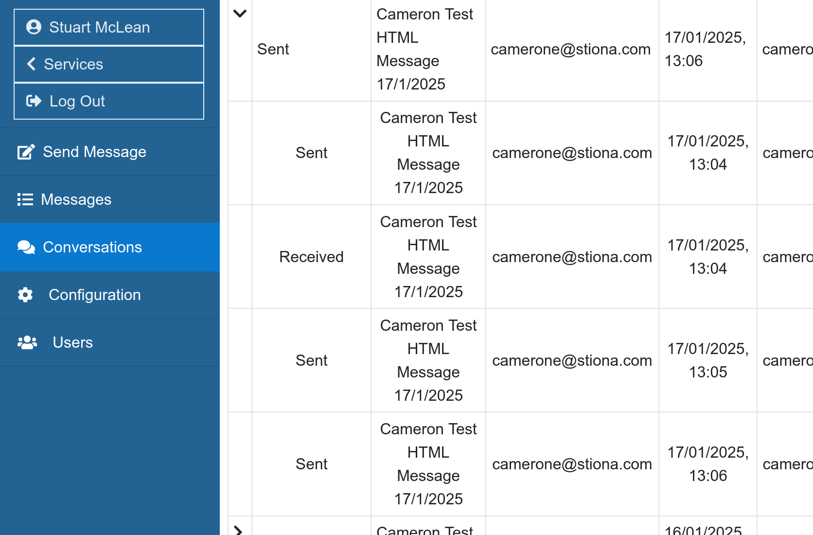 Secure messages