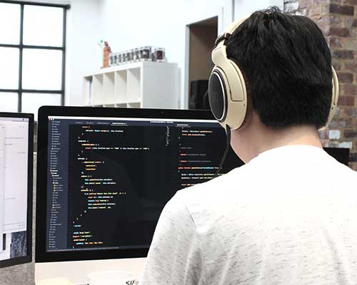 Developer Working
